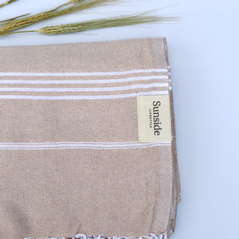 Moana strandhanddoek - BEIGE