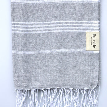 Moana strandhanddoek - LIGHT GREY