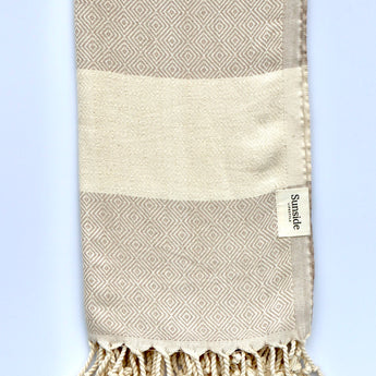 Otto strandhanddoek - BEIGE