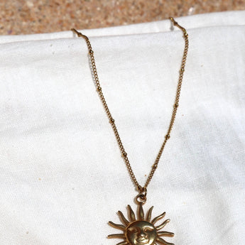 Ketting met zon - Helios