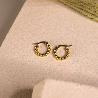 Boucles d'oreilles avec boules - LIVIA