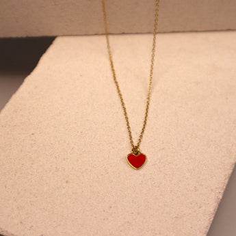 Collier avec mini coeur - LOÏS