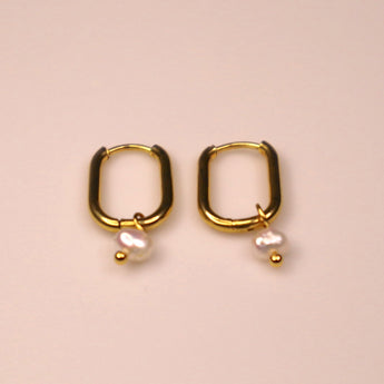 Boucles d'oreilles avec mini perle - LOTTE